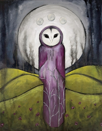 Guardian of the Gloaming by artist Deb Soromenho